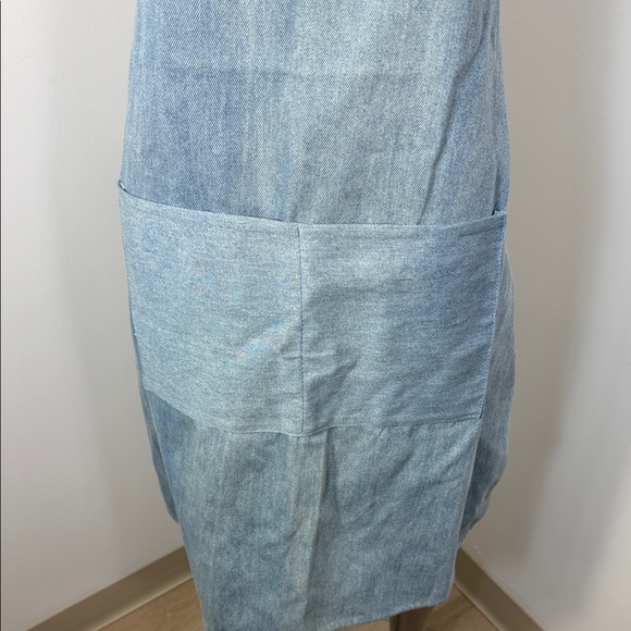 Disney Gourmet Mickey Light Wash Denim Apron with Embroidered Character - Picture 4 of 9